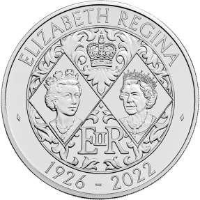 預購(限已確認者下單) - 2022英國-伊麗莎白二世女王致敬-5英鎊-28.28克硬幣