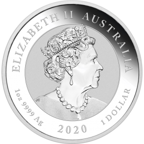 現貨 - 2021澳洲伯斯-牛與熊-1盎司銀幣(普鑄)