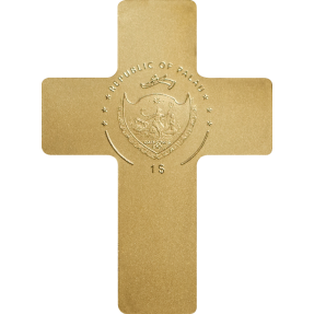 現貨 - 帛琉-十字架-造型-0.5克金幣