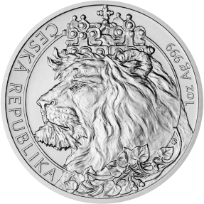 現貨 - 2021紐埃-捷克獅-1盎司銀幣(普鑄)(含塑殼)