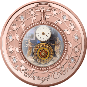 預購(限已確認者下單) - 2023紐埃-法貝熱藝術-懷錶-1盎司銀幣