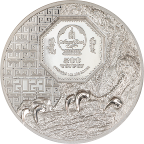 現貨(熱銷-原廠已售罄) - 2023蒙古-蒙古隼-1盎司銀幣