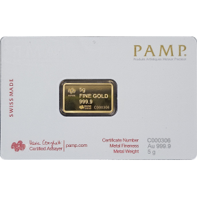 現貨 - 2025-PAMP-自由的美國-自由鐘-5克金條 (NG商品)