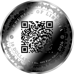 預購(限已確認者下單) - 2026賴比瑞亞-傳承之聲-登陸月球-1盎司銀幣