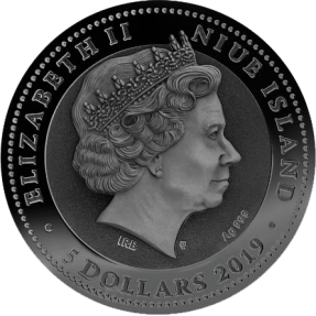 現貨 - 2019紐埃-瘟疫醫生面具-2盎司銀幣