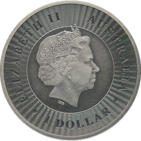 現貨 - 2016澳洲伯斯-袋鼠-1盎司銀幣-仿古版