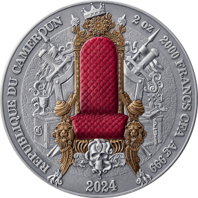 預購(限已確認者下單) - 2024喀麥隆-最偉大帝國的遺產系列-鄂圖曼帝國-2盎司銀幣
