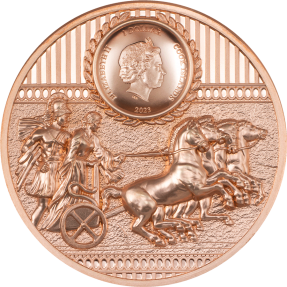 現貨 - 2023庫克群島-斯巴達-50克銅幣