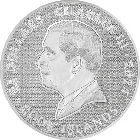 預購(限已確認者下單) - 2024庫克群島-鋼鐵騎士-5盎司銀幣