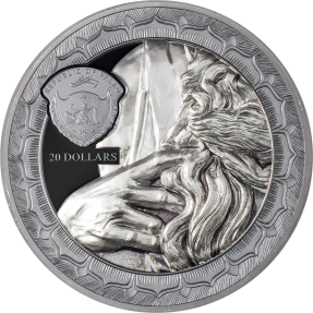 預購(確定有貨) - 2022帛琉-永恆的雕塑II-摩西像-3盎司銀幣
