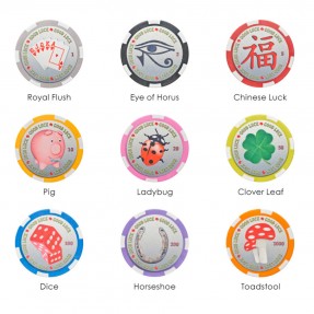 現貨 - 帛琉-好運11克硬幣-九枚組