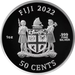 預購(即將到貨) - 2022斐濟-貓-1盎司銀幣(普鑄)
