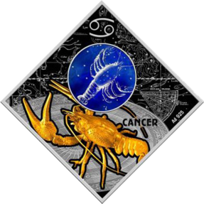 現貨 - 2018馬其頓-星座系列-巨蟹座-23.3克銀幣