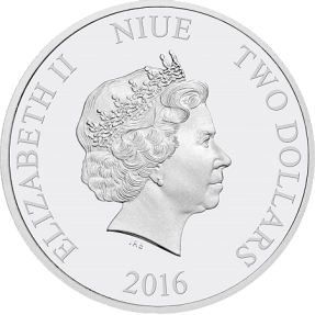 現貨 - 2016紐埃-星際大戰經典人物系列-R2D2-第四枚-1盎司銀幣