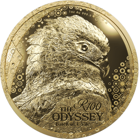 預購(限已確認者下單) - 2025南非-天空的奧德賽-短尾鵰-1盎司金幣