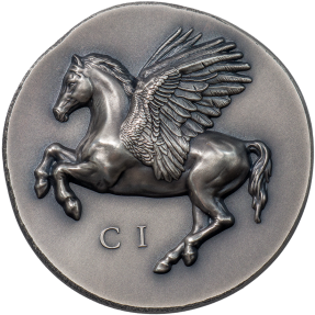 現貨 - 2022庫克群島-飛馬-1盎司銀幣