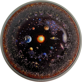 預購(確定有貨) - 2019帛琉-最後的邊界系列-宇宙-3盎司銀幣