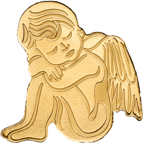 現貨 - 2019帛琉-我的守護天使-造型-0.5克金幣
