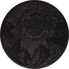 現貨(原廠已售罄) - 2022帛琉-獵人之夜系列-蟒蛇-2盎司銀幣