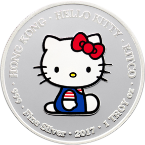 現貨 - Hello Kitty-家庭合樂-1盎司銀幣