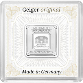 現貨 - 德國Geiger Edelmetalle-5克銀條(封裝版)