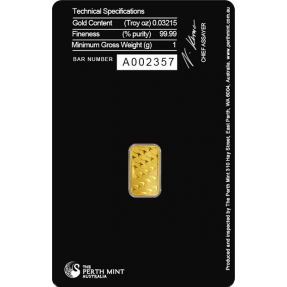 現貨 - 澳洲伯斯-1克金條