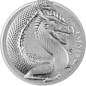 現貨 - 2020日耳曼尼亞-龍(法夫納)-1盎司銀幣(普鑄)