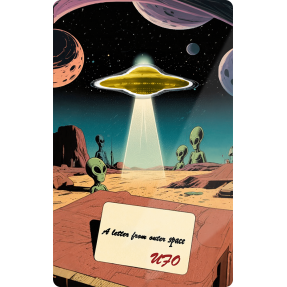 預購(限已確認者下單) - 2026賴比瑞亞-來自外太空的信-幽浮-造型-1/1000盎司金幣