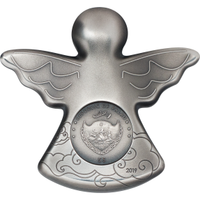 現貨 - 2019帛琉-我的守護天使-造型-1盎司銀幣