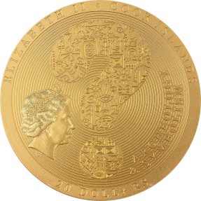 預購(限已確認者下單) - 2023庫克群島-考古與象徵主義系列-安提基特拉機械-鍍金版-3盎司銀幣