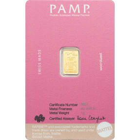 預購(確定有貨) - PAMP-芭比娃娃-1克金條