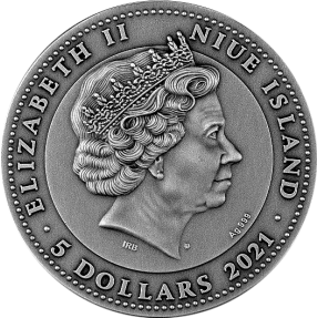 現貨 - 2021紐埃-戰神-艾瑞斯與瑪爾斯-2盎司銀幣
