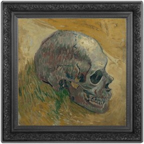 預購 - 2025喀麥隆-梵谷-頭骨-1盎司銀幣