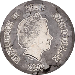 現貨 - 2020紐埃-阿根廷鎳鐵隕石-1盎司隕石幣