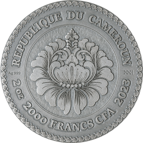 現貨(國際熱門款) - 2023喀麥隆-命運轉折系列-點金術-2盎司銀幣