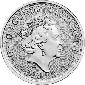 現貨 - 2021英國-不列顛-1/10盎司鉑金幣(普鑄)(贈塑殼)