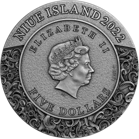 現貨 - 2022紐埃-女神系列-正義女神(泰美斯)-2盎司銀幣