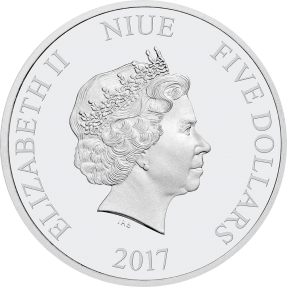 現貨 - 2017紐埃-星際大戰-韓·索羅-超高浮雕-2盎司銀幣