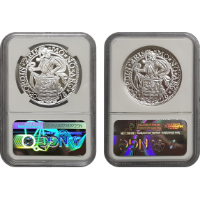 現貨 - 2018荷蘭-塔勒幣-1盎司銀幣+2盎司銀幣-2枚組-NGC PF70 UC鑑定幣-World Money Fair Release版(獅子標籤)