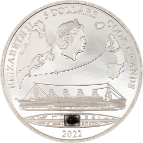 預購(限已確認者下單) - 2022庫克群島-鐵達尼號-1盎司銀幣