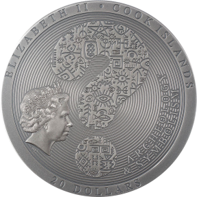 預購(確定有貨) - 2022蒙古-考古與象徵主義系列-1922年圖坦卡門的古墓(部份鍍金&彩色版)-3盎司銀幣