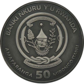 現貨 - 2016盧安達-狐獴-1盎司銀幣-仿古版
