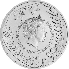 現貨 - 2021紐埃-捷克獅-1盎司銀幣(普鑄)(含塑殼)