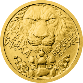 現貨 - 2023紐埃-捷克獅-1/25盎司金幣(普鑄)