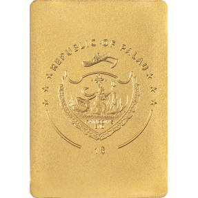 現貨 - 帛琉-黑桃A-造型-0.5克金幣
