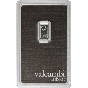 現貨 - Valcambi-1克鉑金條(卡裝)