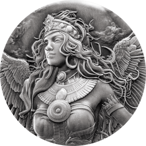 預購(限已確認者下單) - 2025賴比瑞亞-埃及遺產-伊西斯女神-2盎司銀幣