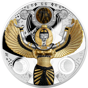 現貨 - 2022紐埃-埃及女神系列-伊希斯-2盎司銀幣