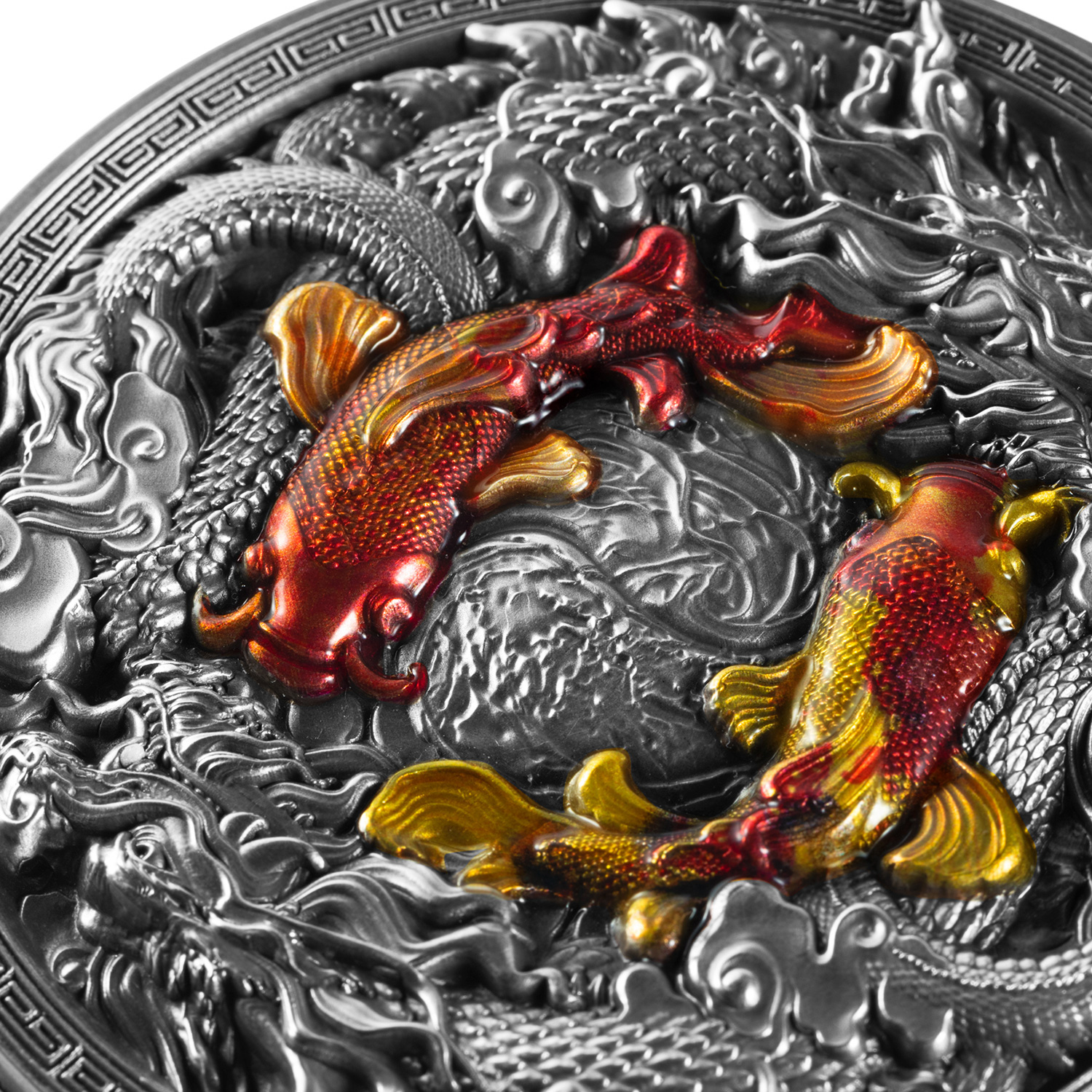 2023 Koi and Dragons 2oz Silver Coin Detail.jpg