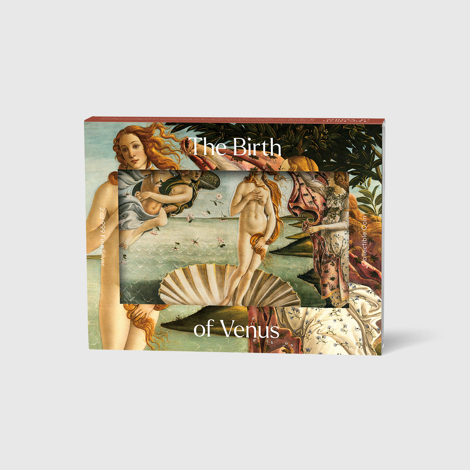 2023 The Birth of Venus 2oz Silver Coin Packaging R.jpg